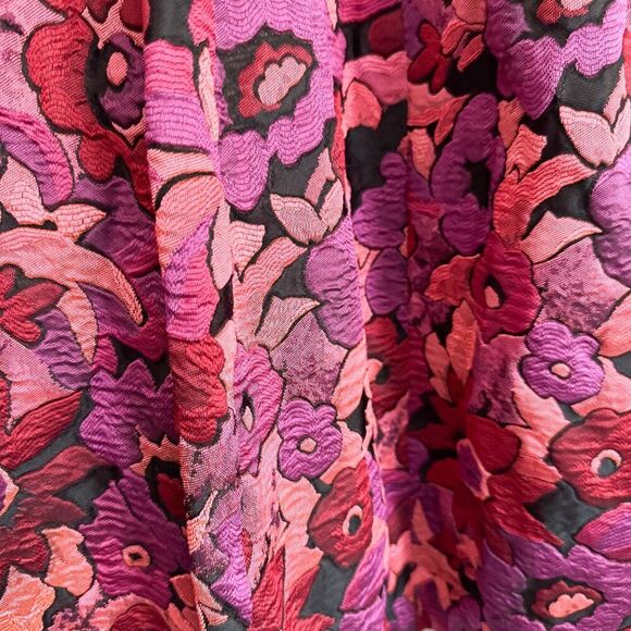 Badgley Mischka Floral Jacquard Dress Size 8 NWT Elegant Evening Dress - Picture 10 of 10